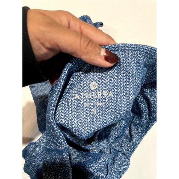 Athleta Women's Static Drifter Capri Leggings Blue Size Small | S1 - Picture 5 of 6